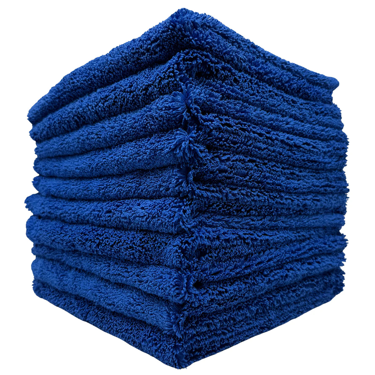 The Rag Company Creature Edgeless All Purpose Microfiber Towel 16"x16" (40x40cm), 420gsm - Royal Blue