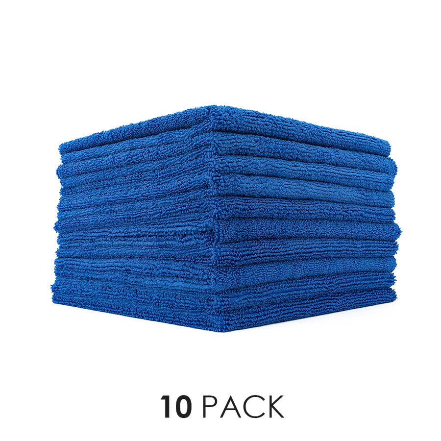 The Rag Company Edgeless 365 Premium 16"x16" (40x40cm) Microfiber Terry Towel - Royal Blue