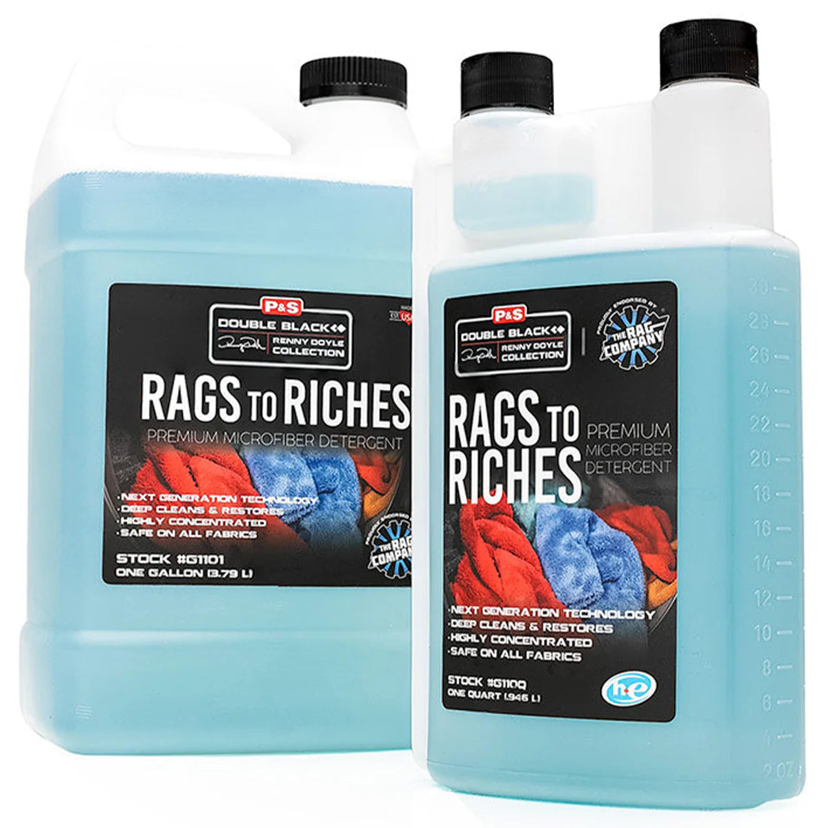 P&S Rags to Riches Premium Microfiber Detergent