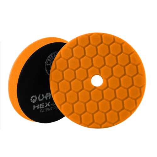 Chemical Guys Hex-Logic Quantum Orange Medium Cutting Pad 5.5"