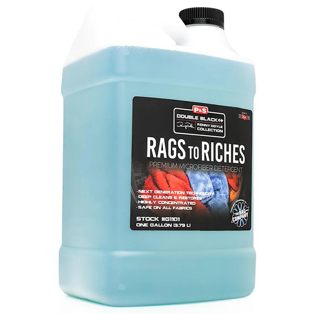 P&S Rags to Riches Premium Microfiber Detergent