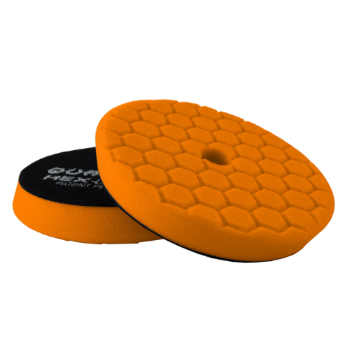 Chemical Guys Hex-Logic Quantum Orange Medium Cutting Pad 5.5"