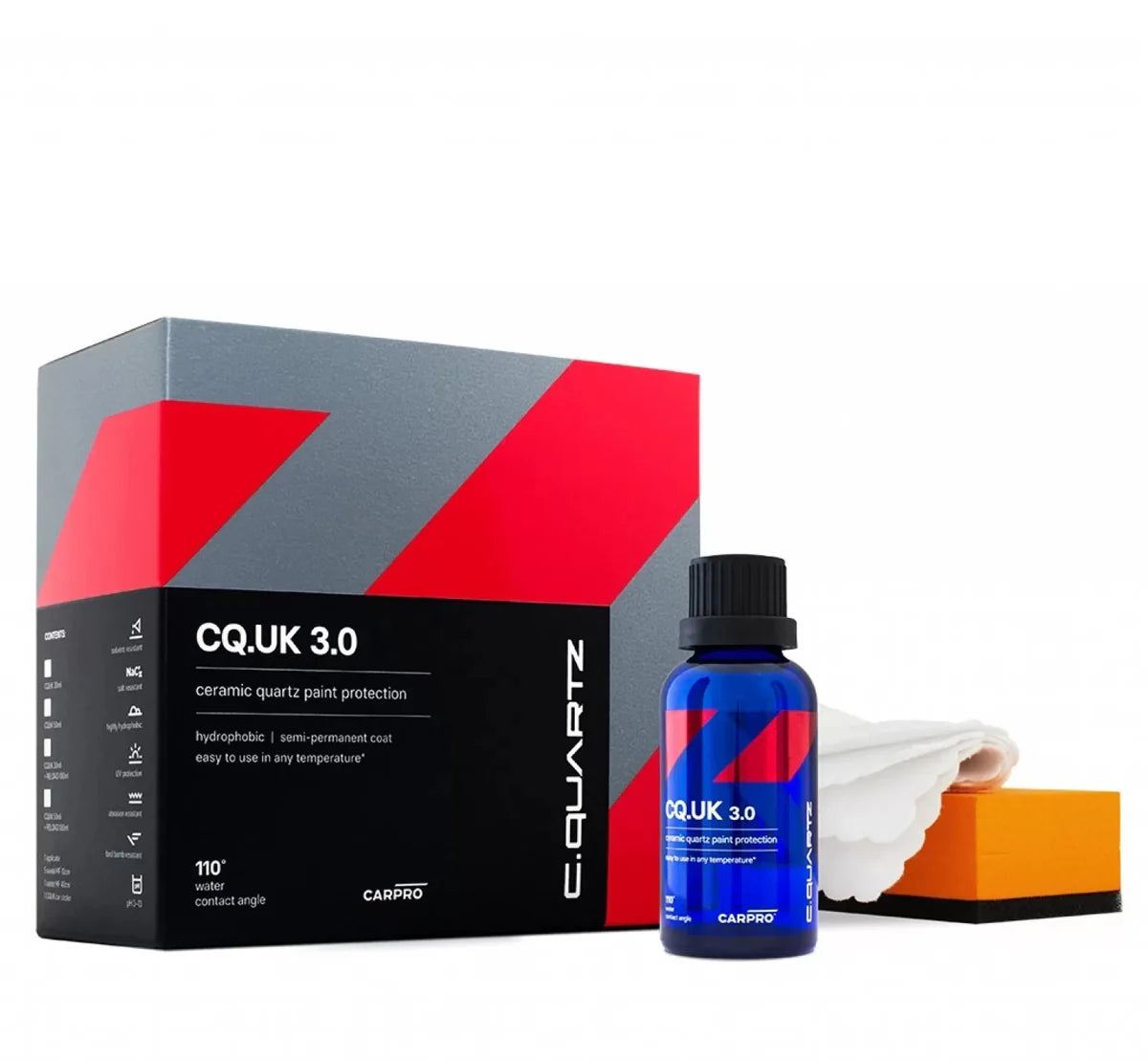 CarPro CQuartz CQUK 3.0 Ceramic Paint Protection Kit