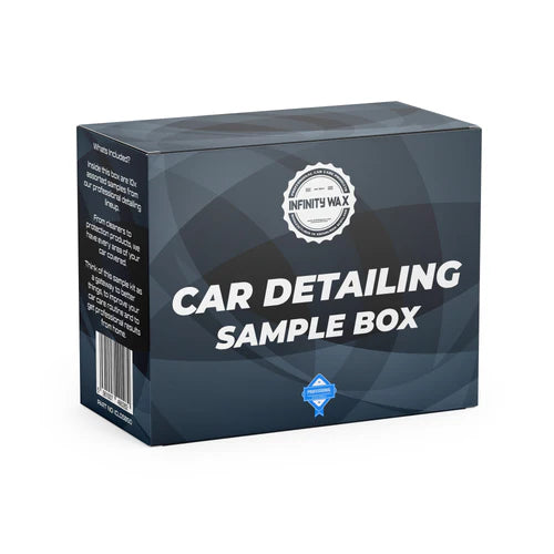 Infinity Wax Car Detailing Sample Gift Box - Essential Cleaning Kit