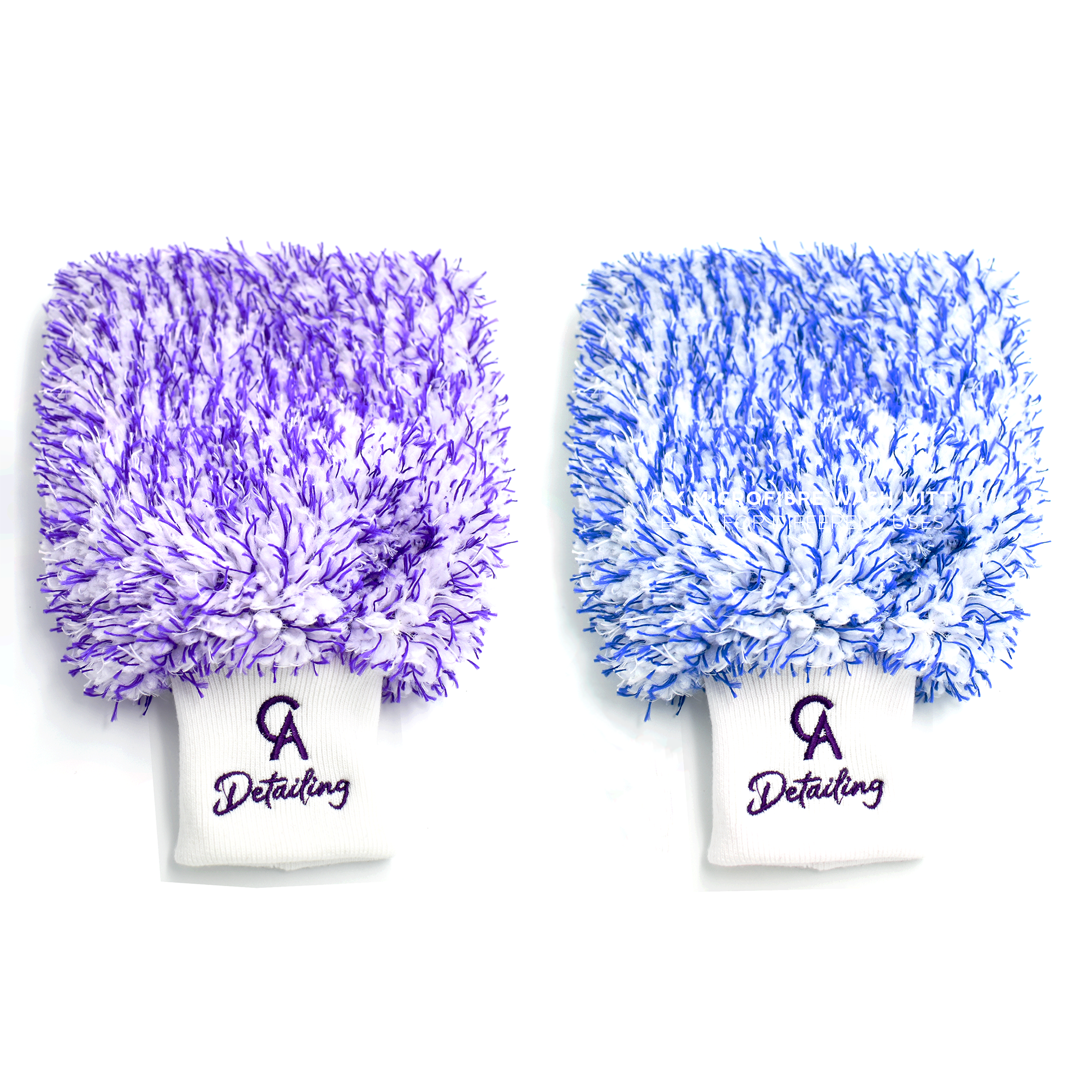 Microfibre Wash Mitt - 2 Pack