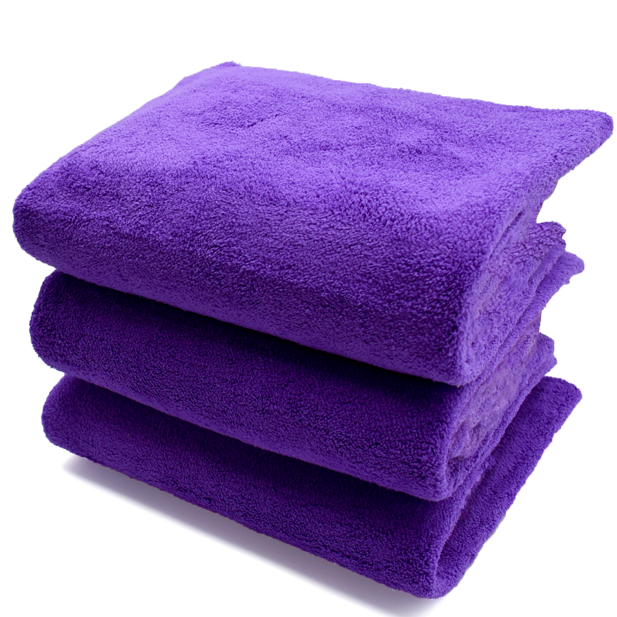 3-Pack Edgeless Microfibre Cloths - 60x40cm 500gsm