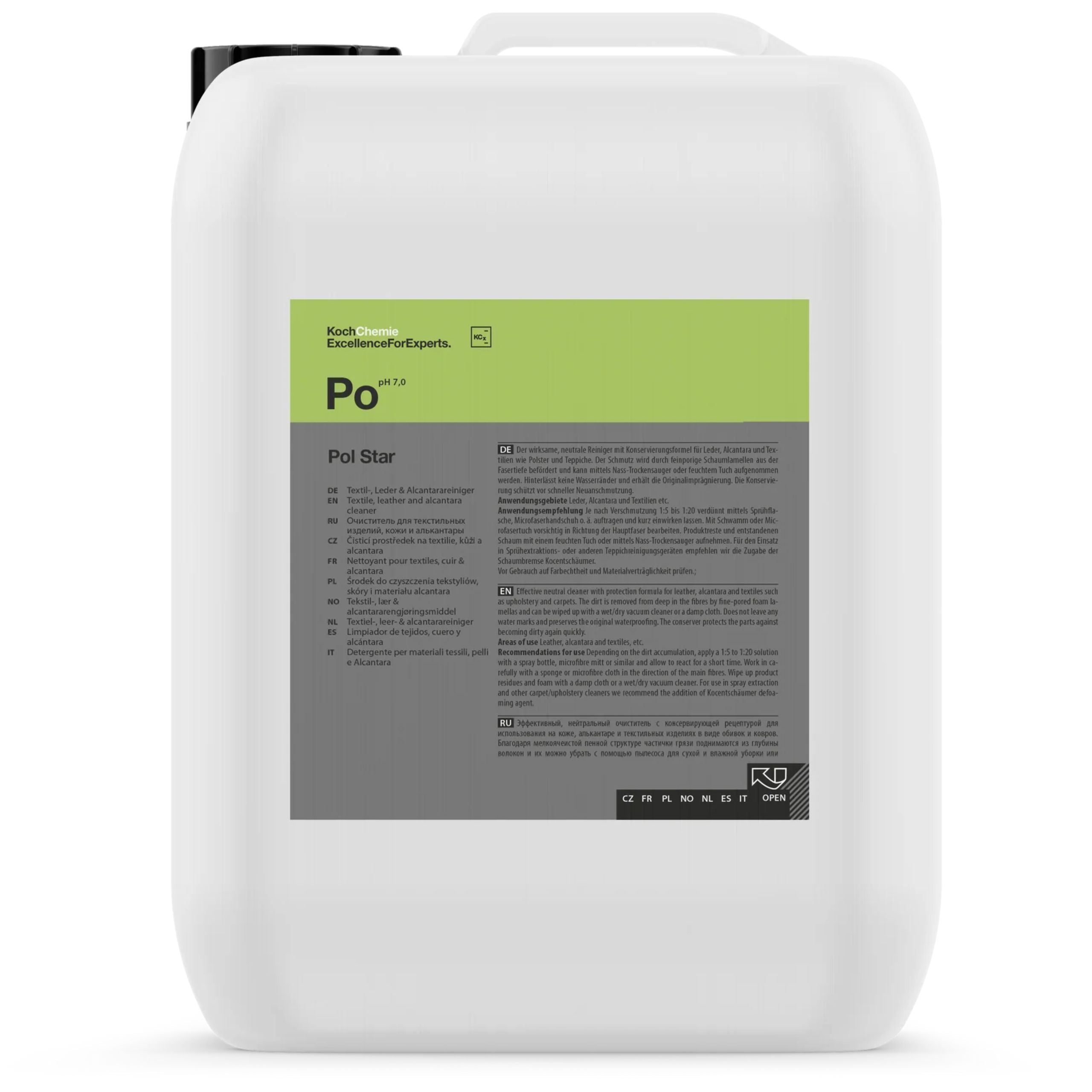 Koch Chemie PO Pol Star Textile & Leather Cleaner - Interior Cleaner