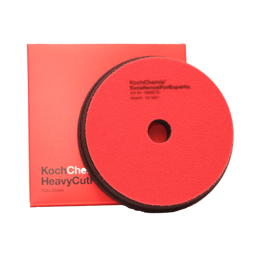 Koch Chemie Red Heavy Cut Foam - Abrasive Sponge