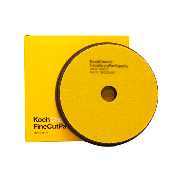 Koch Chemie Yellow Fine Cut Foam - Abrasive Sponge