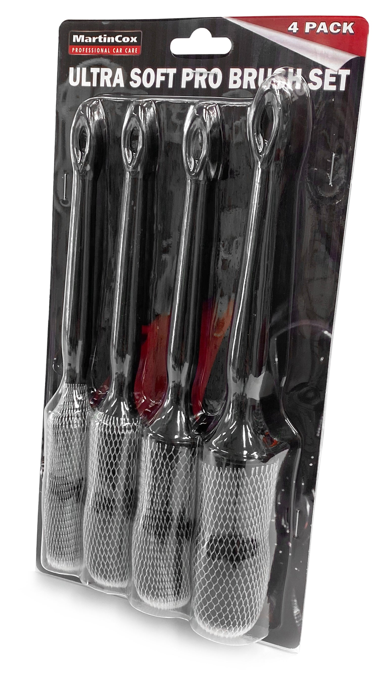 CAD Soft Feathered Detailing Brush Set (4 Pack)