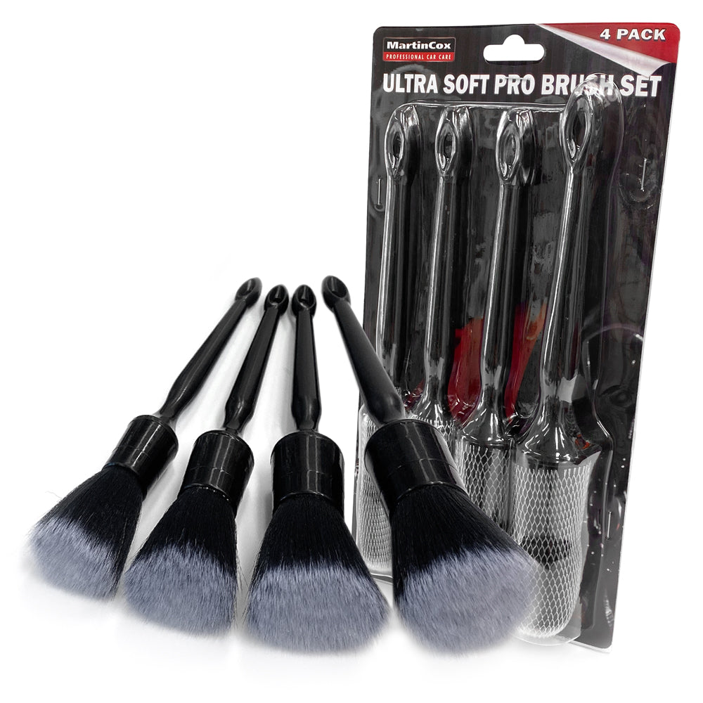 CAD Soft Feathered Detailing Brush Set (4 Pack)