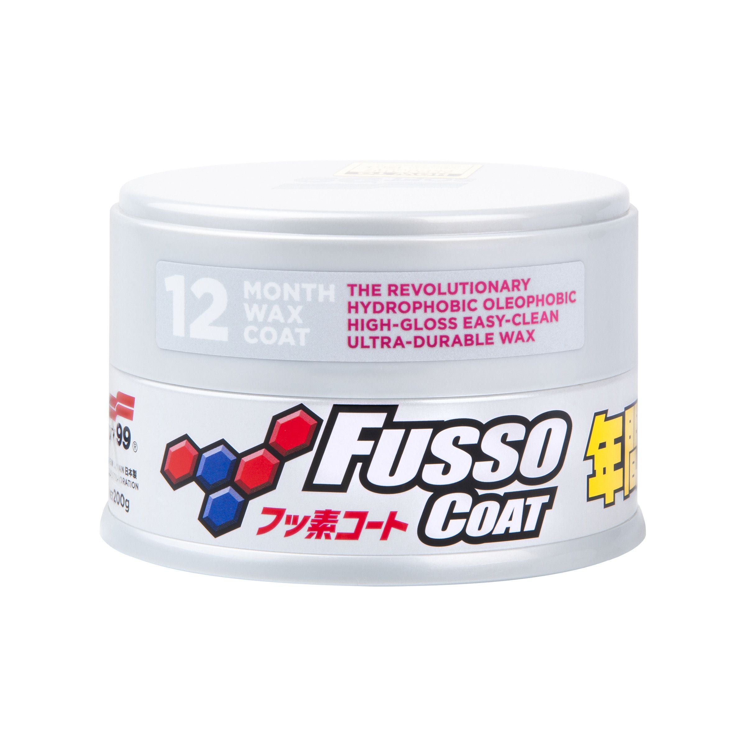 Soft99 Fusso Coat - 12 Months Wax Light 200g